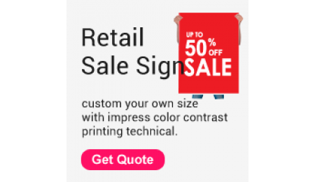Retail Sale Sign