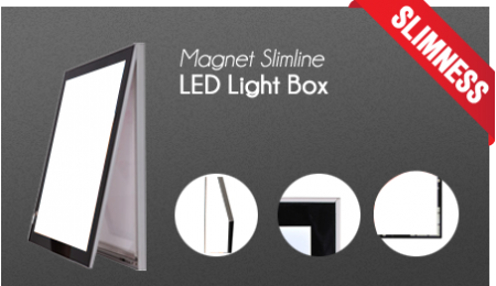 Slimline LED Magnetic Light Box